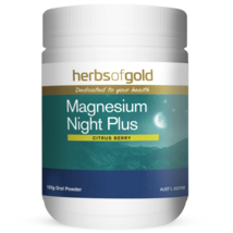 Herbs of Gold Magnesium Night Plus Powder 150g - £88.51 GBP