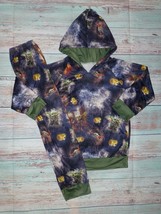 NEW Boutique Boys Mandalorian Grogu Baby Yoda Hooded Outfit Set Size 7-8 - $17.93 CAD