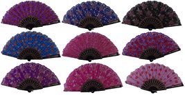 Portable Fan Roses J3115 Random Color 10PC (Mixed Colors) - £8.91 GBP+