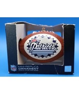 New England Patriots Mini Football - NFL Replica Ornament. *Pre-Owned* - £7.40 GBP