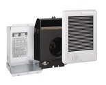 Cadet 120-volt Com-Pak In-wall Fan-forced Electric Heater in White w/ Th... - $129.29