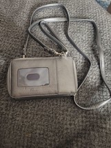 Buxton RFID Cell Phone Crossbody Wallet with 2 Wristlets Crossbody Strap - $16.83