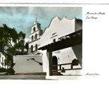Mission de Alcala Hand Colored Real Photo Postcard San Diego Califronia ... - $11.88