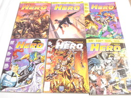 6 UnSealed Hero Illustrated Magazines  #2, #3, #6, #12, #13 1993-95 - £7.96 GBP