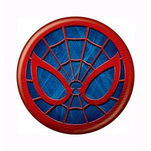 Spider-Man Icon Symbol Button Blue - £6.37 GBP