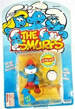 New Papa Smurf Popcorn Arm Action Irwin 1996 Poseable Figure Vtg - £11.60 GBP