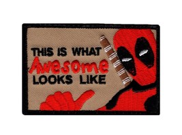 This is What Awesome Looks Like Patch (3.0 X 2.0 -Hook Fastener-DP3) - £5.33 GBP