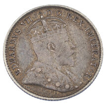 1910 Canada 5 Cents In Very Fine, KM # 13 - €30,97 EUR