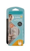 Safety 1st Secure Press Plug Protectors, Qty 24 - £5.55 GBP