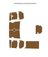 2018 Monterey 214 SS Swim Platform Step Pad Boat EVA Foam Faux Teak Deck... - $315.00
