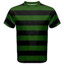 villain comics sand man style green strip custom full print sport t shir... - £23.12 GBP