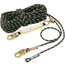 VEVOR Vertical Lifeline, 150ft,30KN Breaking Tension, Static Rock Climbi... - $60.99