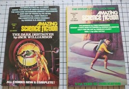 (2) GEORGE R.R. MARTIN 1976 Amazing Science Fiction Magazines vintage Sci-fi  - £13.94 GBP