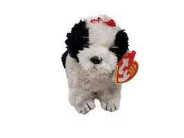 TY Beanie Babies: POOFIE THE DOG WITH METAL KEY CLIP Clasp - $10.36