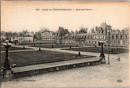 c1920 Paris France Fontainebleau Palace #563 Farewell Court Heliotype Postcard - £7.86 GBP