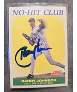 Rqndy Johnson Hand Signed Baseball Card Autograph Seattle Mariners HOF  ... - $28.00