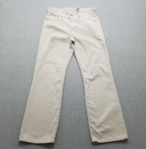 Vintage Abercrombie &amp; Fitch Pants Womens 8 Ivory Velvet Pockets Flared 3... - $324.43 MXN