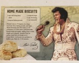 Elvis Presley Postcard Homemade Biscuits Recipe - £2.76 GBP