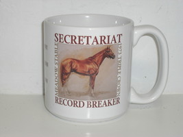 Secretariat - White Coffee Cup/Mug In New, Unused, Mint Condition - £12.06 GBP