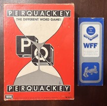 2x Vntg PERQUACKEY Game Lakeside 8313 + WFF Beginners Game Of Modern Log... - £18.30 GBP