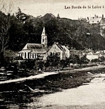 From The Banks Of The Loire River Chaumont France 1910s Postcard PCBG12B - $19.99