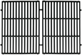 Cast Iron Cooking Grates Grid 2pcs Replacement for Weber Genesis II LX 300 66095 - £42.82 GBP