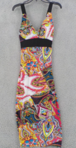 Jon &amp; Anna New York Sleeveless Slinky Dress Sz M Multicolor Poly Spandex Knit - £15.79 GBP