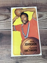 Gus Johnson 1970-71 Topps Baltimore Bullets #92 - £3.15 GBP