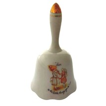 Vintage WWA Holly Hobbie Bell Love Is the Little Things Porcelain Gold Trim 1999 - £12.43 GBP