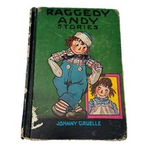 Raggedy Andy Stories Johnny Gruelle Green 1960 HC Picture Cover - £18.27 GBP