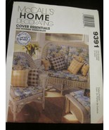 McCall&#39;s Home Decorating Pattern 9391 Cover Essentials Uncut Brand New - £7.81 GBP