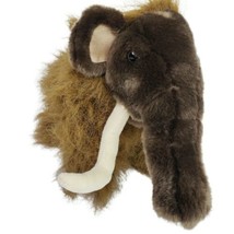 BABW Woolly Mammoth Plush Stuffed Animal Doll Brown Prehistoric 16&quot;  - £14.55 GBP