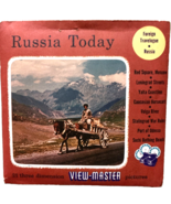 Vintage Sawyer&#39;s Russia Today 2800-A B &amp; C Travelogue view-master Reels ... - $20.30 CAD
