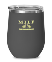 Wine Tumbler Stainless Steel Insulated Funny MILF Man I Love Frogs  - £23.94 GBP