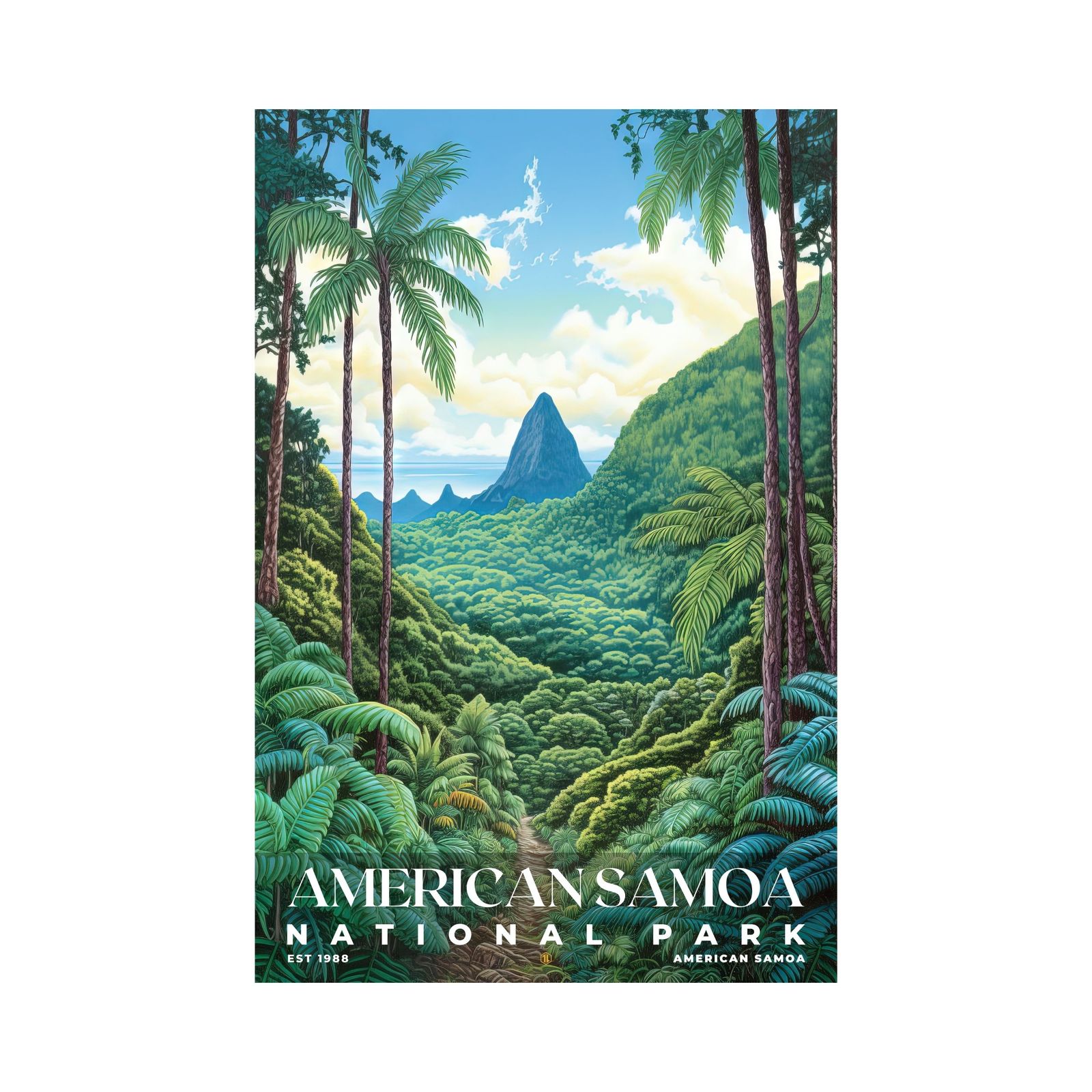 Primary image for American Samoa National Park Poster | S02