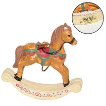 Vintage Rocking Horse Christmas Ornaments - $234.90 MXN