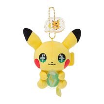 Pokemon Center Original Mascot SHINKA NO ISHI Pikachu & Kaminari Iushi ? Raichu - $27.58
