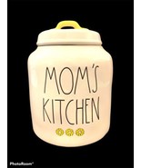 RAE DUNN MOM&#39;S KITCHEN Sunflowers Chubby Large Canister Cookie Jar NEW - £24.92 GBP