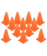 Safety Traffic Cone for Sports Training Cones Sign 12 Pieces Small 7&#39;&#39; O... - £27.48 GBP