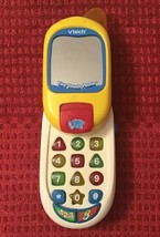 VTech Tiny Touch Phone - Teaches Numbers &amp; Shapes, 80-110700 - £7.72 GBP