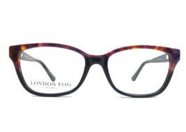 London Fog Brille Rahmen SARA TORT PURPLE Cat Eye Kompletter Rand 51-15-140 - £30.90 GBP