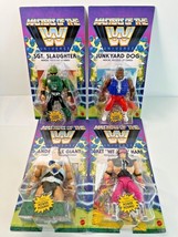 Masters of the WWE Universe Wave 7 Complete Set Unpunched Cards (Brand New) - £105.65 GBP