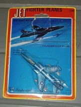 Imperial Toys Jet Fighter Planes Thunderchief F-105 Diecast Vintage 1976 - £59.95 GBP