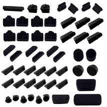 52 Pcs Anti-Dust Plugs Laptop Port Dust Plugs, Commonly Used 13 Types Of Laptop  - £14.42 GBP