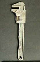 Vintage CRAFTSMAN 11&quot; Adjustable Pipe Monkey Wrench # v-4449 Made in USA - $19.79