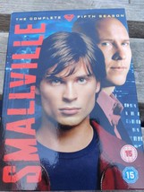 Smallville season 5 (6 disc UK DVD set) Super Fast Dispatch - £5.23 GBP