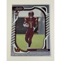Jahan Dotson Rookie* Card 2022 Panini Absolute NFL Commanders Football C... - $7.00