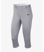 Nike Team Women&#39;s Vapor Prime Pants CD8185-052 Grey Size Medium - £47.40 GBP