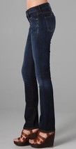 New Womens Designer Citizens of Humanity Ava Straight Dark Jeans 24 USA Distress - £194.22 GBP