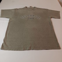 Vintage Men&#39;s Oneita Color Wear Gray Telluride SK1 Pre-Shrunk Cotton T-S... - $13.38